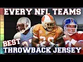 All 32 NFL Teams BEST Throwback Uniforms RANKED