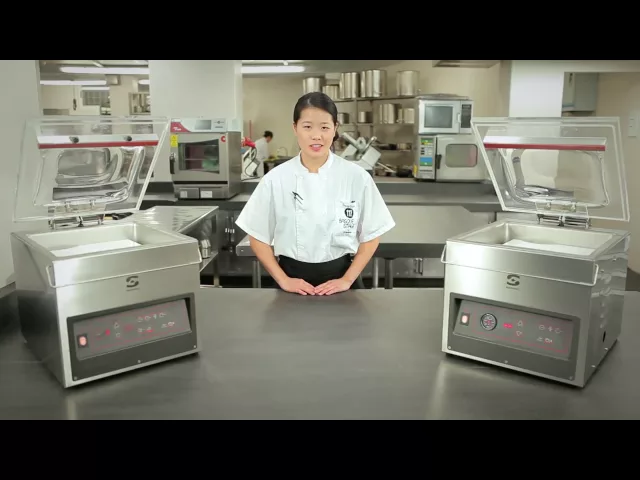 Sammic vacuum packing machines in use