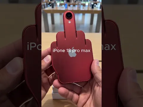 bro its iPhone 18