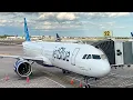 JetBlue A321 neo Full Flight - New York JFK to Santiago STI A Thrilling Turbulence Experience