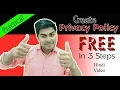 Download Lagu How to create a Privacy Policy for your Website in 3 Steps | Roy Digital | Learn Digital Marketing