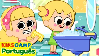 🚿 Vamos lavar as mãos 🧼🖐 Canções para Crianças | Campo das Crianças