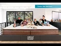 Lagu The Mega Mattress Set Up Video | Alaskan King Bed, Wyoming King Bed, Texas King Bed, \u0026 Family Bed
