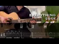 Lagu EVERYTHING💍| 검정치마 | Fingerstyle Guitar