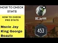 How To See Your Stats Rainbow Six Siege Macie Jays Stats Your Own Stats