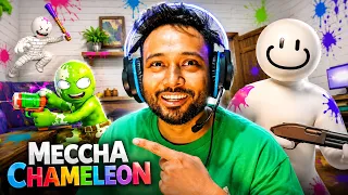 Meccha Chameleon | The Hide and Seek With Paint 🎨