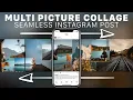 Easy SEAMLESS Instagram Carousel Collage