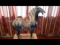 Download Lagu Antique Chinese Terracotta Tang Dynasty Horse Blue Sancai Glaze Rare 27\