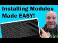 Installing Python modules using pip