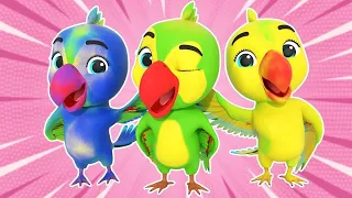 तोता हूं मैं तोता हूं | Main Tota | Hindi Nursery Rhymes - Zappy Toons