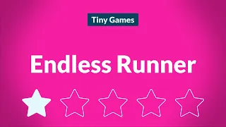 Endless Runner Tiny Games with Source Code
