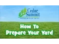 How to Prepare your Yard for a Play Set Installation