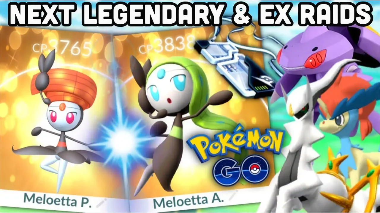 NEXT EX RAIDS IN POKEMON GO NEW GEN 5 SHINY TASK EVENT?