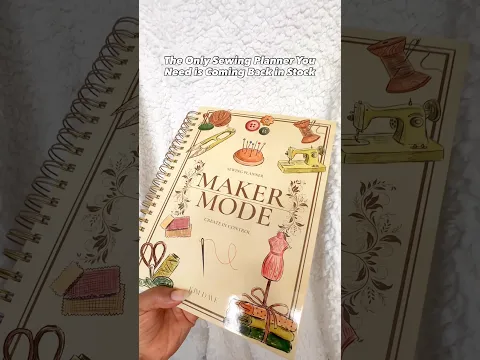 The only sewing planner you need