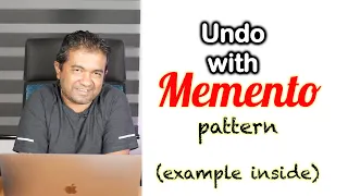 Undo changes with Memento pattern Design patterns you must know