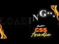 Loading Text Animations HTML CSS Animation Tutorial