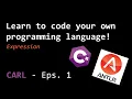 Creating a new programming language using ANTLR4 and C net