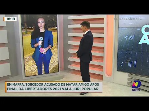 Em Mafra torcedor acusado de matar amigo após final da Libertadores 2021 vai a júri popular