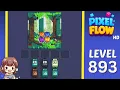 Pixel Flow Level 893 Solution Walkthrough