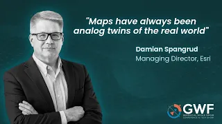 The Future of Geospatial AI Digital Twins Sovereign GIS Damian Spangrud GWF 2026