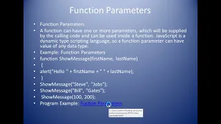 Lecture 21 Javascript Functions