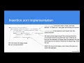 CS3C Week 8 Insertion sort the implementation