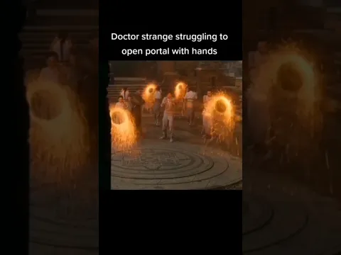 Doctor Strange vs Sorcerer Supreme Wong - Magic Portal Creation Comparison