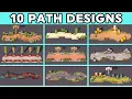 10 Must Know Minecraft Path Designs Tutorial
