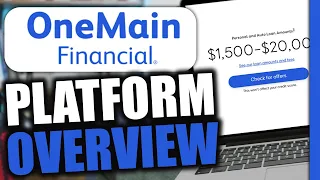 OneMain Financial Personal Loan Platform