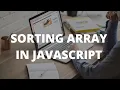sorting array in javascript Hindi