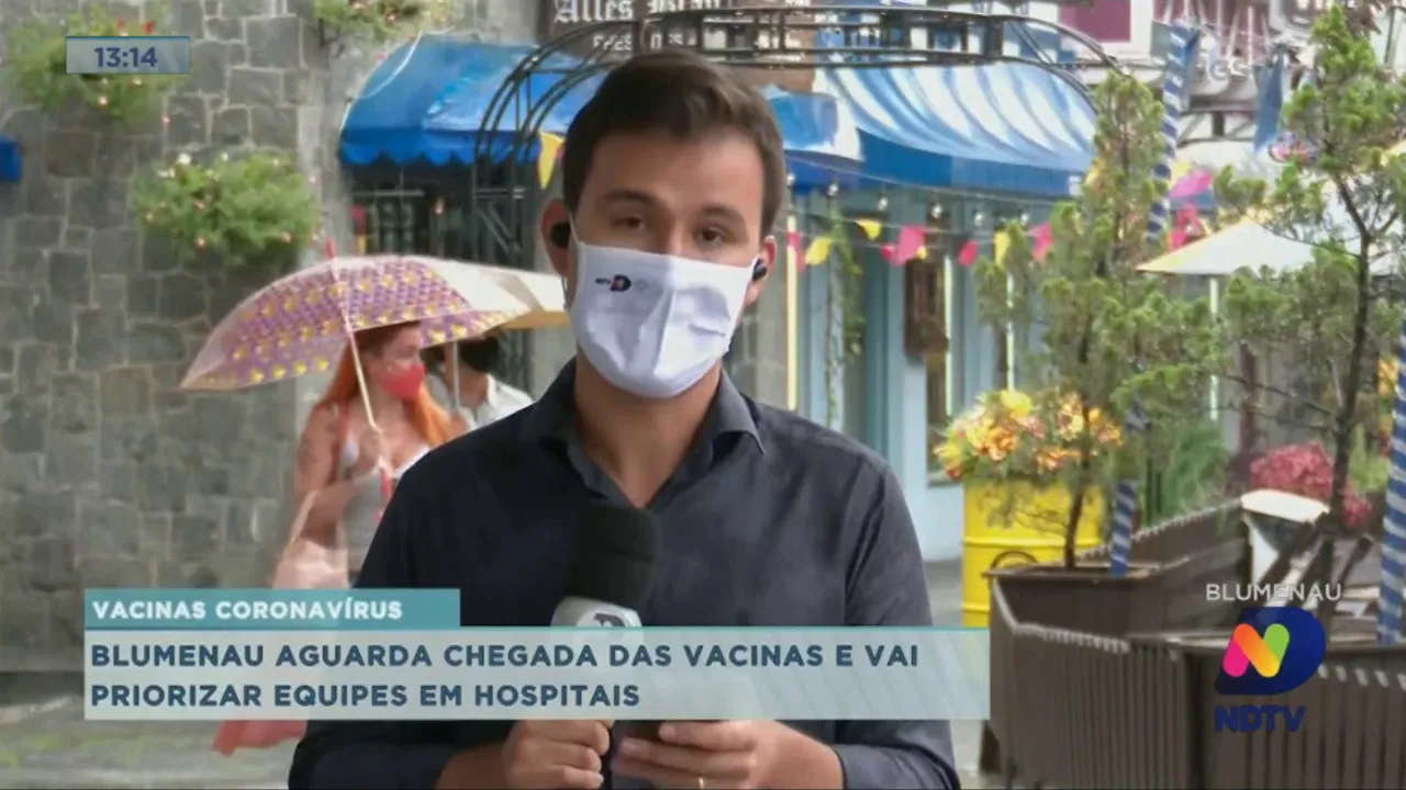 Blumenau aguarda a chegada das vacinas e vai priorizar equipes em hospitais