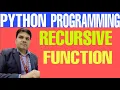 Recursive function Part 3