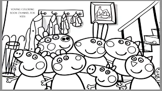 Peppa Pig and Friends Coloring Book Coloring Pages For Kids