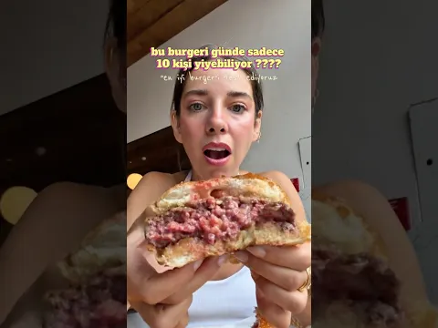 günde sadece 10 tane çıkan bir burger Londra’nın en iyi burgeri seçilmiş!