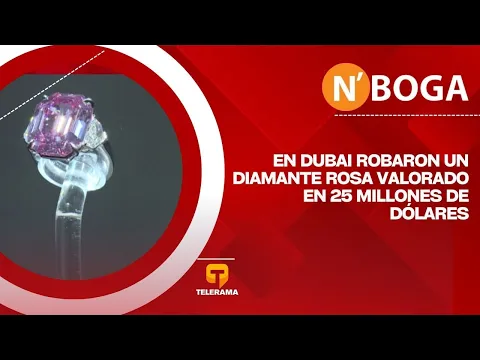 En Dubái robaron un diamante rosa valorado en 25 millones de dólares