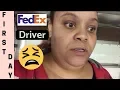 My First Day Training For Fedex Ground Driver