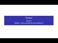 Python tutorial in Hindi Lesson-13 use of dictionary set and list