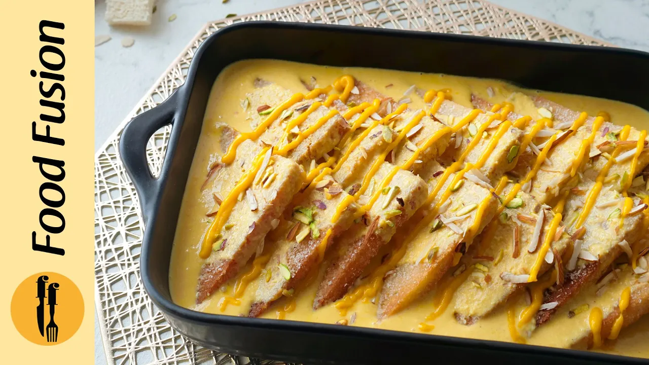 Mango Shahi Tukray Recipe By Food Fusion (Eid Special)