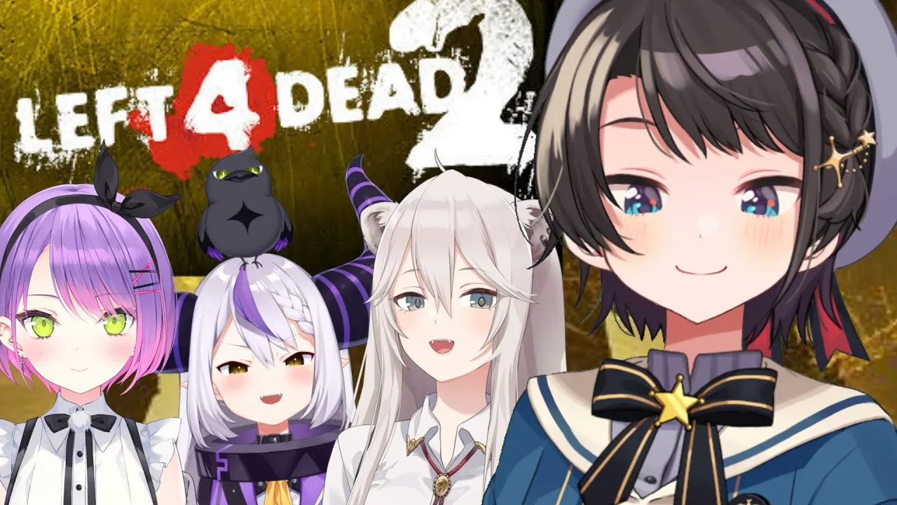 【#STBL】FPS初心者だけどL4D2やるしゅばあああああああああああああああああああああああああ！！！！！【大空スバル視点】