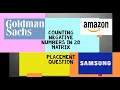 Amazon Coding Question - Counting negative numbers in 2D matrix