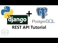 Python Django PostgreSQL REST API Tutorial