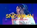 SNOWMAN - BEST COVER RIMAR ( lirik lagu dan terjemahan )