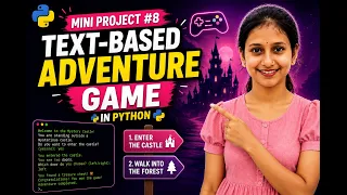 Build a Text-Based Adventure Game in Python Mini Project