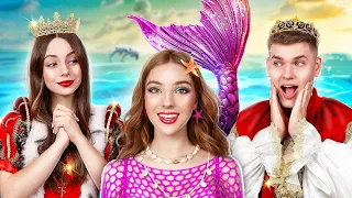 تم تبني حورية البحر من ق بل عائلة ملكية فتاة فقيرة في عائلة ملكية 