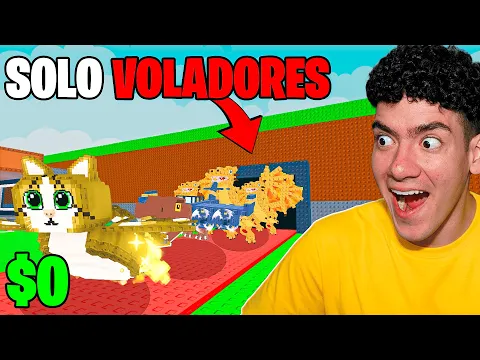 Video Thumbnail: DE 0$ a 1$ TRILLÓN SÓLO con BRAINROTS VOLADORES - Donato Roblox