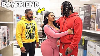 TAKING RANDOM GUYS GIRLFRIENDS IN WALMART PT2