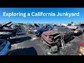 Exploring a Junkyard in Los Angeles - Checking out cool cars that are about to be scrap