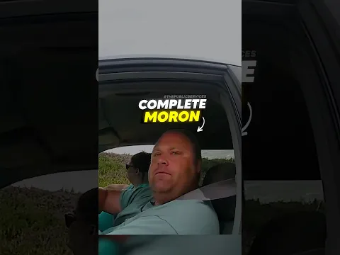 Driver Crashes Out After Getting Stopped🤨