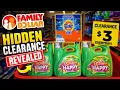 Family Dollar hidden clearance REVEALED
