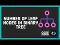 Number of Leaf nodes In Binary Tree Data Structures and Algorithms Binary Tree